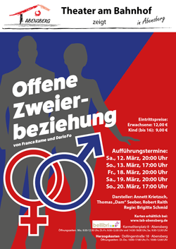 Plakat Offene Zweierbeziehung